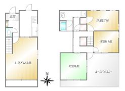 カームテラスIの間取り画像