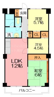 サン80湘南台の間取り画像