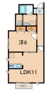クリスタルコートの間取り画像