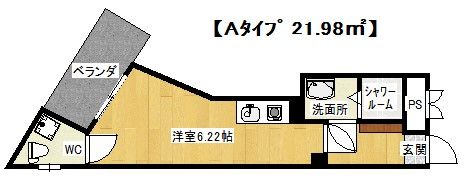 アムールみのりVの間取り画像