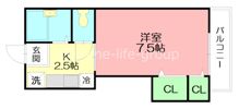 アンジェリカの間取り画像