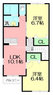 ハイム・23の間取り画像