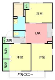 コンフォート大井の間取り画像