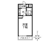 マリーンヴィラ湘南の間取り画像