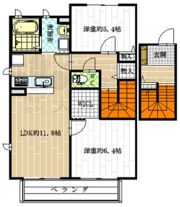 シャーメゾン和（なごみ）Iの間取り画像