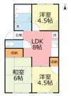 メゾン大井Bの間取り画像