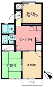 サンハイツ・ジュンの間取り画像