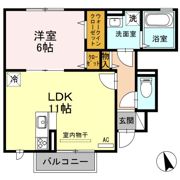 メゾンエスの間取り画像