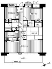 ルリエ大船の間取り画像