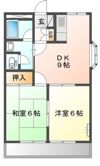 コーポイマージュAの間取り画像