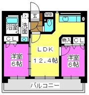 エスペランサの間取り画像