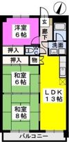 クレストG34の間取り画像