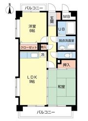 アーバンリブIIの間取り画像
