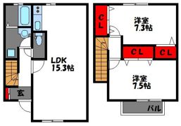 メゾン翔栄の間取り画像
