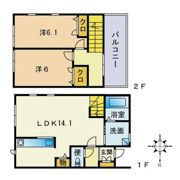 ヘーベルメゾン・桜の杜IIの間取り画像