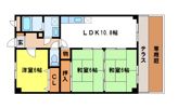 ヴェルジューヌ都府楼前の間取り画像