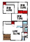 アクアキューブ香住ヶ丘の間取り画像