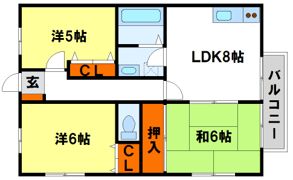 ローゼンハイムの間取り画像