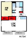 レピュートMFの間取り画像