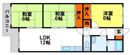 グリーンフィールド92の間取り画像