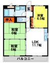 オークティプラザ原田の間取り画像