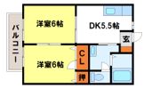ルミエールハイツの間取り画像