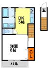 セレナーデKenIIの間取り画像
