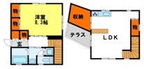 Mabrukれんがやの間取り画像