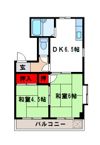 エンゼルハイツの間取り画像