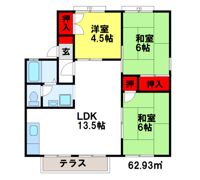 セジュール・プルニエの間取り画像