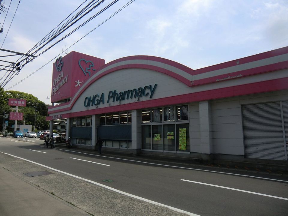近くの大賀薬局五条店まで740m（徒歩10分）
