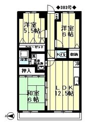 プレジデント七隈の間取り画像