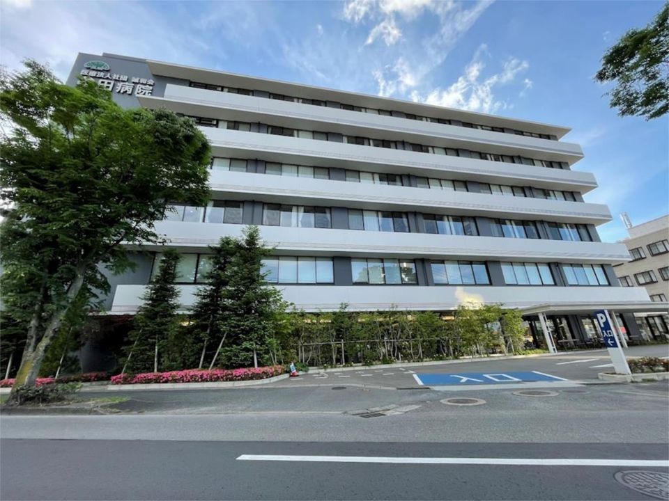 近くの牟田病院まで1,121m（徒歩15分）