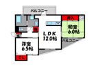 トライコード香椎駅東の間取り画像