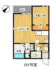 Grandtic aceroの間取り画像