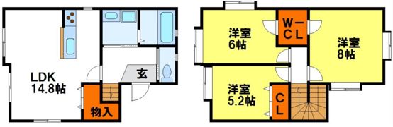 吉松ガーデンの間取り画像