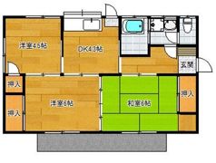 湯町戸建VIの間取り画像