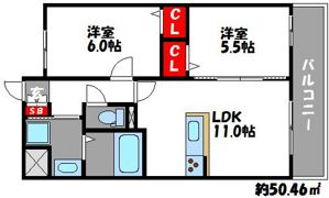 Jパラッツォの間取り画像