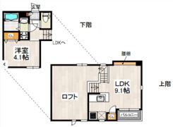 CB千早南フゼアの間取り画像