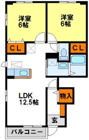 Oakhills太宰府の間取り画像