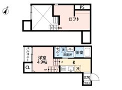 リヴァブル大楠の間取り画像