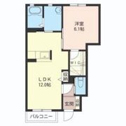 クラヴィエAの間取り画像