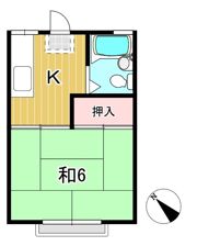 APTアパートの間取り画像