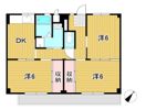 ビレッジハウス日立3号棟の間取り画像