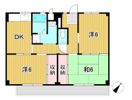 ビレッジハウス日立4号棟の間取り画像