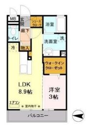 フォアールの間取り画像