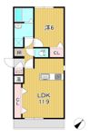 プラザマンションの間取り画像