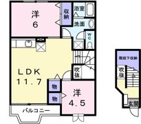 K’sル・クープルIの間取り画像
