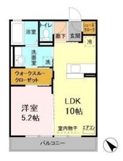 ペーシュ コモドAの間取り画像