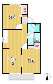 ヴィラみかの原 Bの間取り画像
